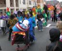 Motley drummers in WUTE parade